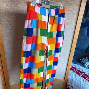 Lucy and Yak Checkered Pants sz 36R